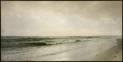 Rustig zeegezicht, 1883 door William Trost Richards